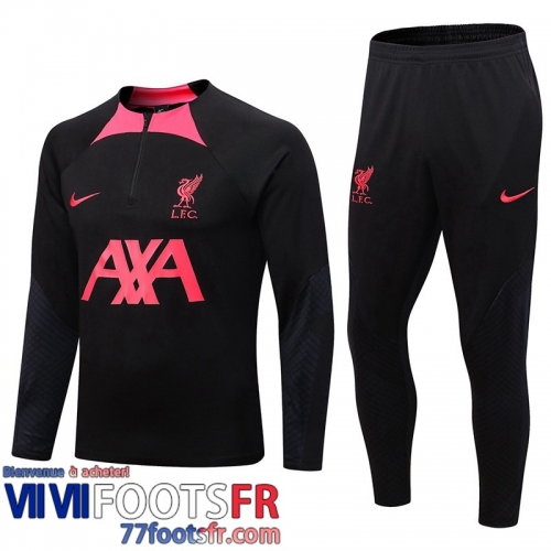 Survetement de Foot Liverpool noir Homme 22 23 TG379