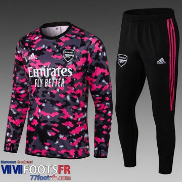 Survetement Foot Arsenal Homme Gris rose 2021 2022 TG40