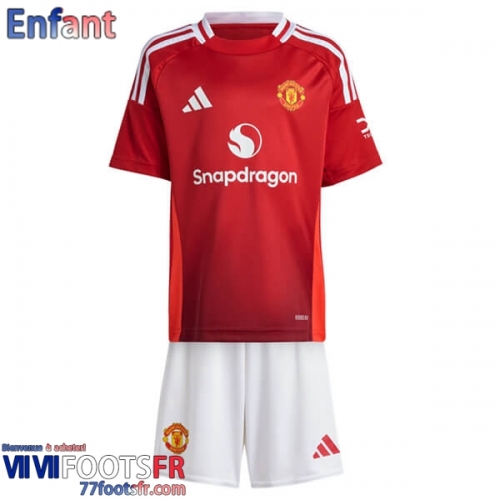 Maillot De Foot Manchester United Domicile Enfant 24 25