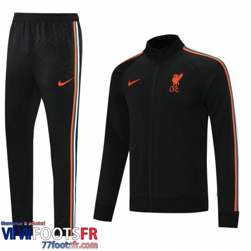 Veste Foot Liverpool Homme noir 2021 2022 JK107