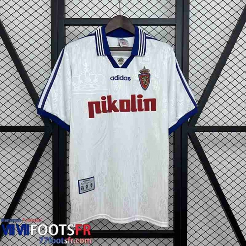 Retro Maillot De Foot Manche Longue Zaragoza Domicile Homme 97/98 FG827