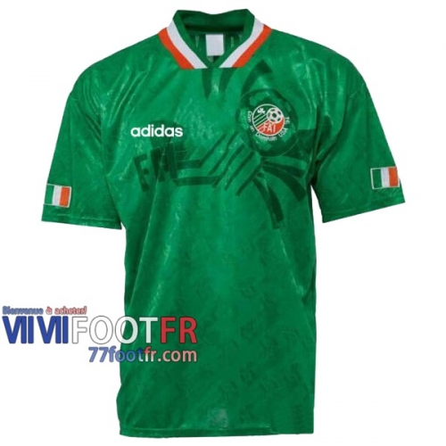 77footfr Retro Maillot de foot Irlande Domicile 1994