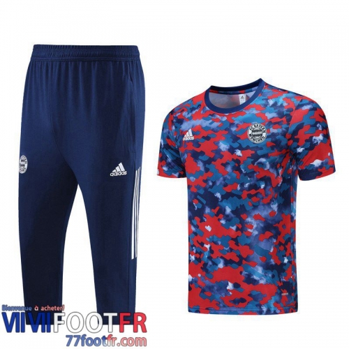 T-shirt + Pantalon court Bayern Munich Couleur 2021 2022 PL82