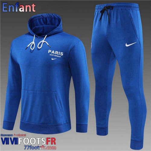 Sweatshirt Foot PSG bleu Enfant 2023 2024 TK551