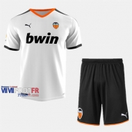 Ensemble Maillot Valencia FC Enfant Domicile 2019-2020 Personnalise :77Footfr