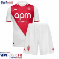 Maillot De Foot AS Monaco Domicile Enfant 24 25