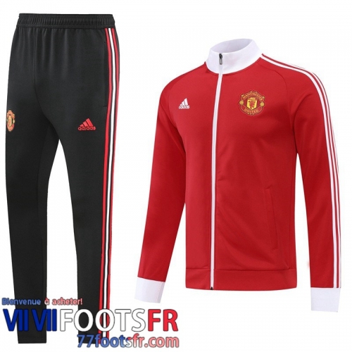 Veste Foot Manchester United rouge Homme 22 23 JK457