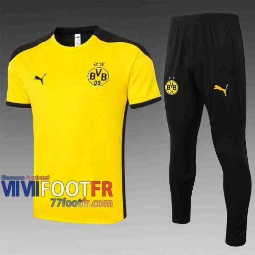 77footfr Dortmund Polo foot Jaune 20-21 C558