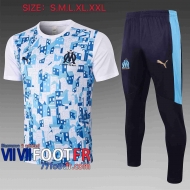 T-shirt Olympique De Marseille blanc C528 20-21