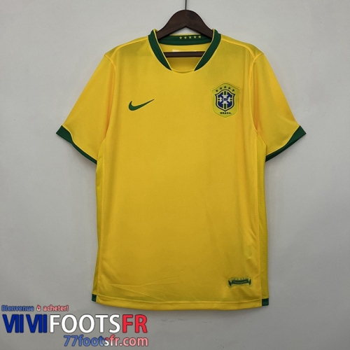 Retro Maillot De Foot Bresil Domicile Homme 2006 FG232