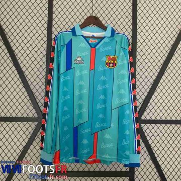 Retro Maillot De Foot Barcelone Exterieur Homme Manche Longue 96 97 FG396