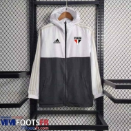 Coupe Vent Sao Paulo blanc noir Homme 2023 2024 WK339