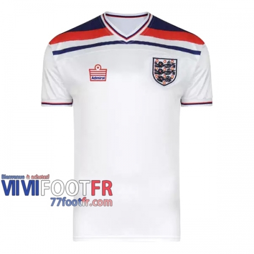 77footfr Retro Maillot de foot Angleterre Domicile 1980/1983