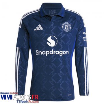 Maillot De Foot Manchester United Exterieur Homme Manche Longue 24 25