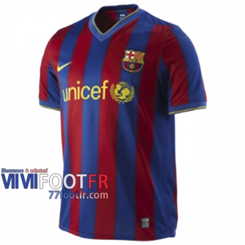 77footfr Retro Maillot de foot FC Barcelone Domicile 2009/2010