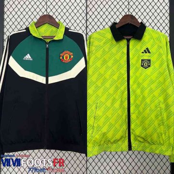 Coupe Vent Reversible Manchester United Homme 24 25 D291