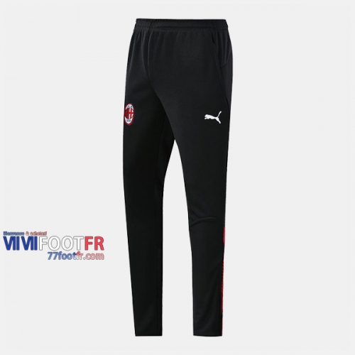 Promo: Nouveau Pantalon Entrainement Foot AC Milan Thailandais Noir 2019/2020