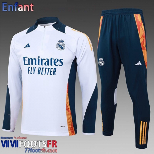 KIT: Survetement de Foot Real Madrid Enfant 24 25 C389