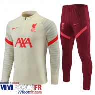 Survetement de Foot Liverpool gris Homme 21 22 TG156