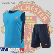 Sans manches Manchester United bleu Homme 2022 2023 PL505