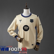 Maillot De Foot Barcelone Exterieur Homme Manche Longue 25 26 Maillot De Foot Barcelone Exterieur Homme Manche Longue 25 26