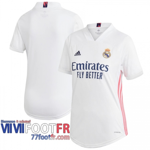 Maillot de foot Real Madrid Femme Domicile 2020 2021