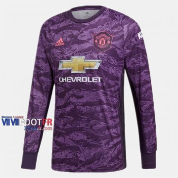 Nouveau Flocage Maillot De Foot Gardien Manchester United Homme 2019-2020 Personnalise :77Footfr