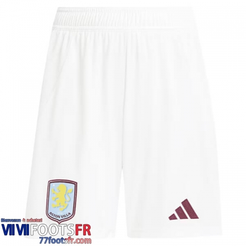 Short de Foot Aston Villa Domicile Homme 24 25 P499