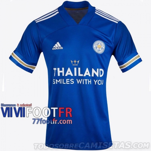 77footfr Leicester City Maillot de foot Domicile 20-21