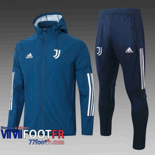 77footfr Coupe Vent Juventus Bleu foncé 2020 2021 G080