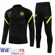 Survetement Foot Chelsea noir Uomo 2021 2022 TG33