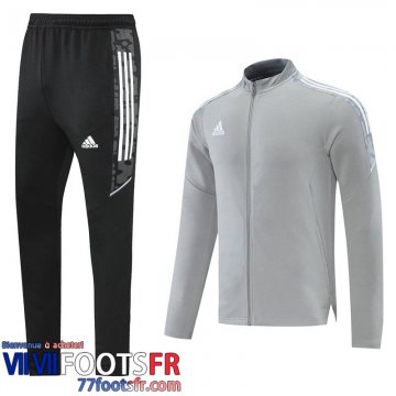 Veste Foot Sport gris Homme 2022 2023 JK355