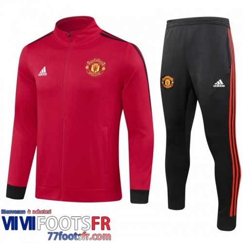 Veste Foot Manchester United rouge Homme 2023 2024 JK815