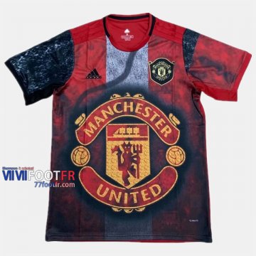 Nouveau Flocage Maillot De Foot Manchester United Homme Version Classique 2019-2020 Personnalise :77Footfr