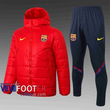 77footfr Veste - Doudoune Foot Barcelone rouge 2020 2021 C57