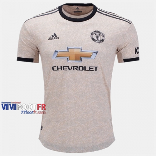 Nouveau Flocage Maillot De Foot Manchester United Homme Exterieur 2019-2020 Personnalise :77Footfr