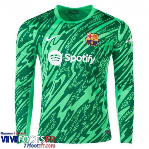 Maillot De Foot Barcelone Gardiens De But Homme Manche Longue 24 25