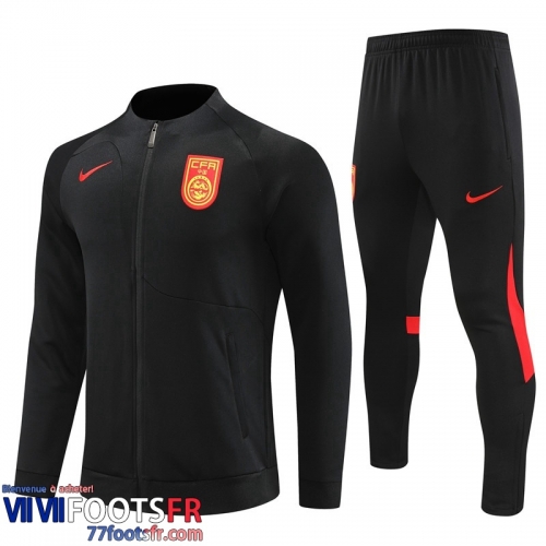 Veste Foot China noir Homme 2023 2024 B26