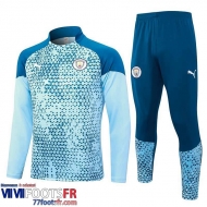 Survetement de Foot Manchester City vert clair Homme 2023 2024 A26