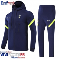 Veste Foot Tottenham Hotspur bleu Enfant 21 22 TK220