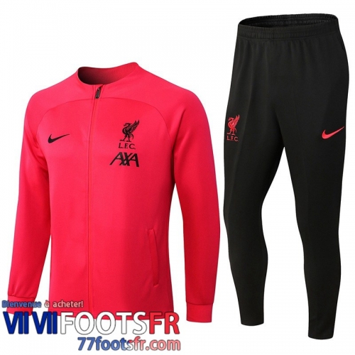 Veste Foot Liverpool rose Homme 22 23 JK503