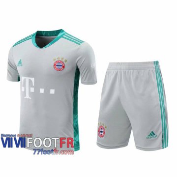 77footfr Maillots foot Bayern Gardiens de but Light gray 2020 2021