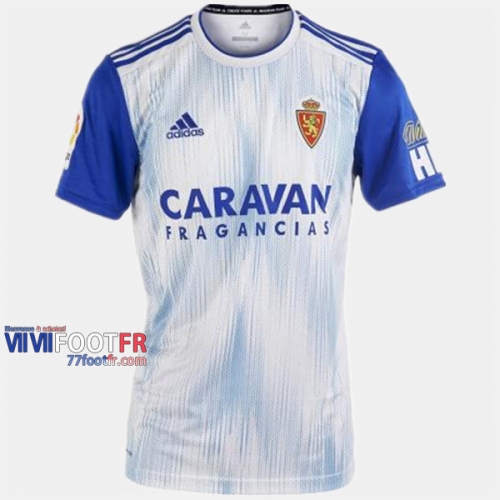 Nouveau Flocage Maillot De Foot Real Zaragoza Homme Domicile 2019-2020 Personnalise :77Footfr