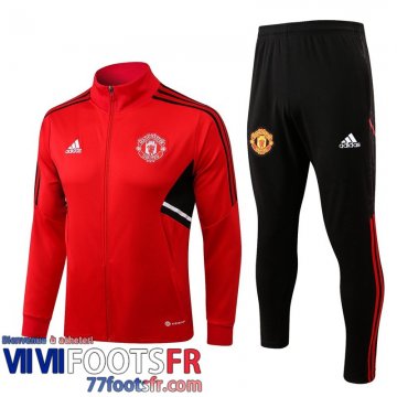 Veste Foot Manchester United rouge Homme 22 23 JK483