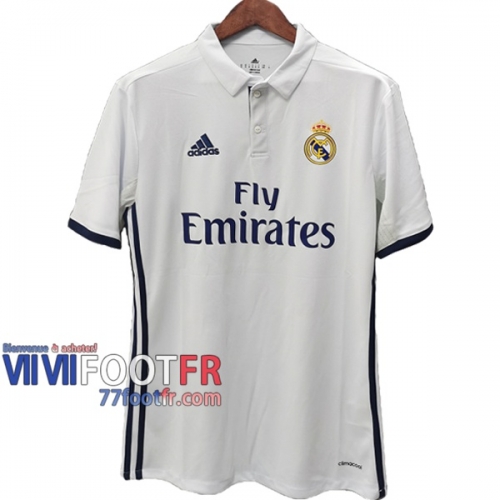 77footfr Retro Maillot de foot Real Madrid Domicile 2016/2017