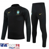 Survetement de Foot Bresil noir 21-22 TG04