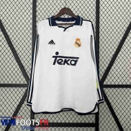 Retro Maillot De Foot Real Madrid Domicile Homme Long Sleeve 00 01 FG492