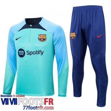 Survetement de Foot Barcelone bleu vert Homme 2022 2023 TG557