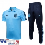 Polo foot Argentine bleu ciel Homme 2022 2023 PL622