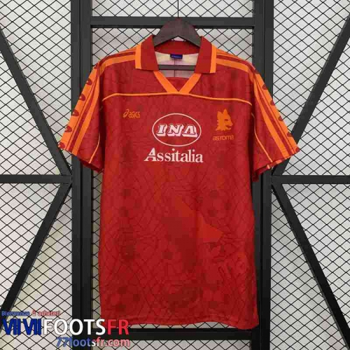Retro Maillot De Foot Rome Domicile Homme 95 96 FG756